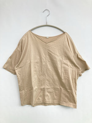 UNIQLO/ユニクロ/Tシャツ/カットソー/トップス/ベージュ/M