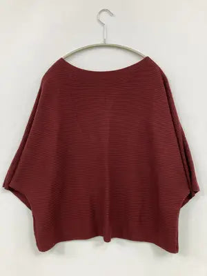 UNIQLO/ユニクロ/ニット/セーター/トップス/レッド/M