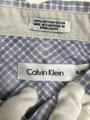 Calvin Klein/カルバンクライン/シャツ/ブラウス/トップス/ブルー/XL/TG