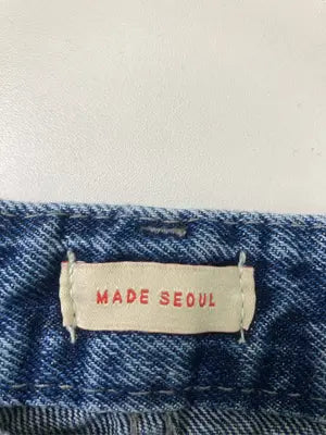 MADE SEOUL/デニムパンツ/パンツ/ブルー/L