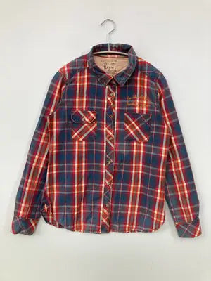 FLASH REPORT/フラッシュリポート/シャツ/ブラウス/トップス/レッド/S
