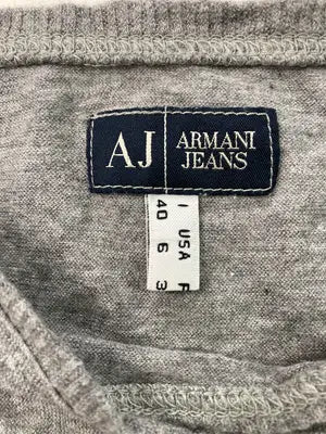 ARMANI JEANS/アルマーニジーンズ/Tシャツ/カットソー/トップス/グレー/40