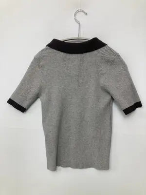 AZUL by MOUSSY/アズールバイマウジー/ポロシャツ/トップス/ブラック/F