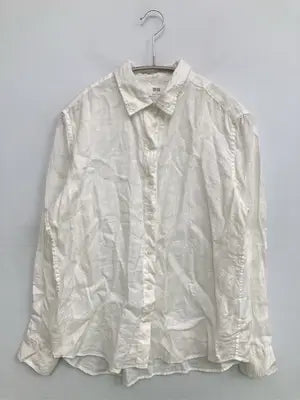 UNIQLO/ユニクロ/シャツ/ブラウス/トップス/ホワイト/S