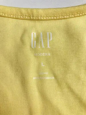 GAP/ギャップ/タンクトップ/トップス/イエロー/L