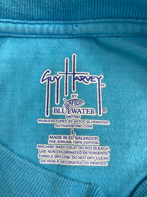 Tシャツ/カットソー/トップス/ブルー/L