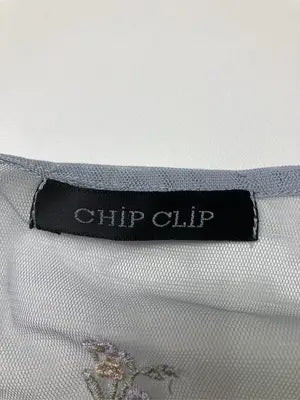 Chip Clip/チップクリップ/シャツ/ブラウス/トップス/グレー/M