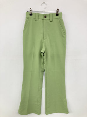 coen/コーエン/スラックス/パンツ/ライトグリーン