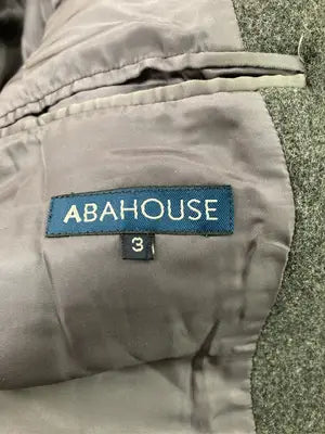 ABAHOUSE/アバハウス/ステンカラーコート/ジャケット/アウター/グレー/3