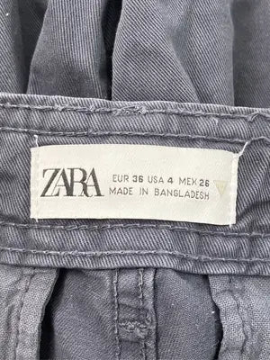 ZARA/ザラ/カーゴパンツ/パンツ/ブラック/EUR 36 USA 4
