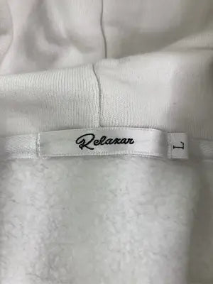 Relaxan/パーカー/トップス/ホワイト/L