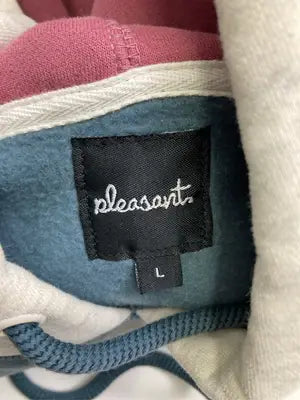 pleasants/パーカー/トップス/ブルー/L