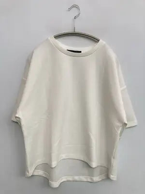 AQUAHISTORY/Tシャツ/カットソー/トップス/ホワイト/M