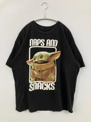 STARWARS/スターウォーズ/Tシャツ/カットソー/トップス/ブラック/XL