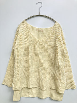 NICE CLAUP/ナイスクラップ/ニット/セーター/トップス/ホワイト