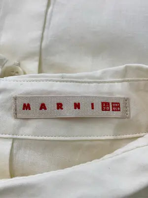 MARNI × UNIQLO/マルニユニクロ/シャツ/ブラウス/トップス/アイボリー/M