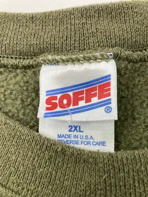 SOFFE/ソフィー/スウェット/トップス/カーキ/2XL