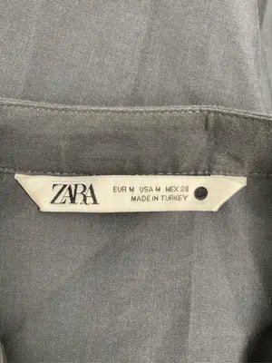 ZARA/ザラ/シャツワンピース/ワンピース/ドレス/ブラック/M