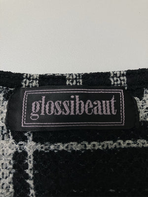 glossibeaut/チュニック/ワンピース/ドレス/ブラック/3L-4L