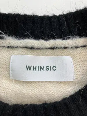 WHIMSIC/ウィムジック/ニット/セーター/トップス/アイボリー/F