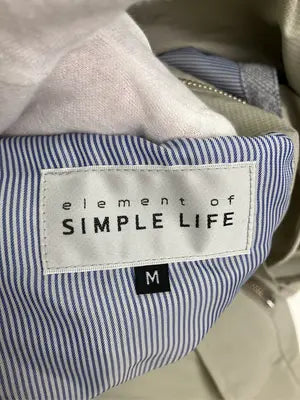 SIMPLE LIFE/シンプルライフ/ブルゾン/ジャケット/アウター/ベージュ/M