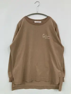 Ray Cassin/レイカズン/Tシャツ/カットソー/トップス/ブラウン/FREE