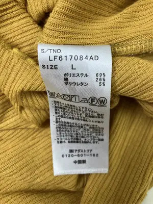 LOWRYS FARM/ローリーズファーム/Tシャツ/カットソー/トップス/イエロー/L