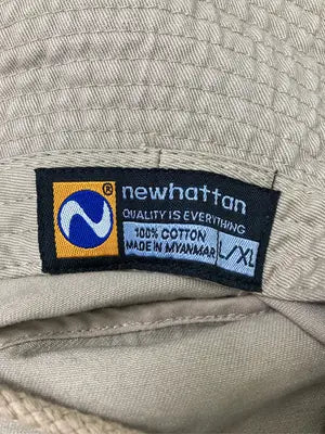NEWHATTAN/ニューハッタン/ハット/帽子/ベージュ/L/XL
