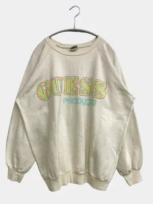 GUESS/ゲス/スウェット/トップス/アイボリー/M