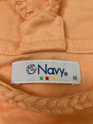 NAVY/ネイビー/タンクトップ/トップス/オレンジ/M