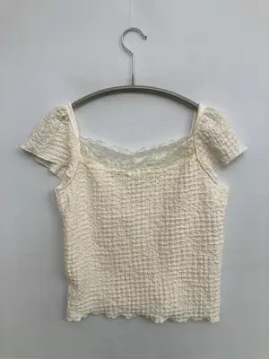 Tシャツ/カットソー/トップス/アイボリー