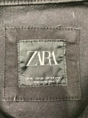 ZARA/ザラ/デニムジャケット/ジャケット/アウター/ブラック/USA XL