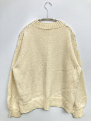 Ray Cassin/レイカズン/ニット/セーター/トップス/アイボリー/F