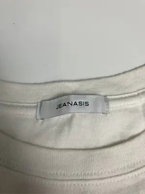 JEANASIS/ジーナシス/Tシャツ/カットソー/トップス/ホワイト/F