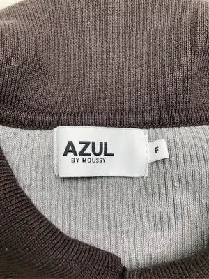 AZUL by MOUSSY/アズールバイマウジー/ポロシャツ/トップス/ブラック/F