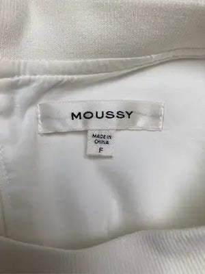 MOUSSY/マウジー/Tシャツ/カットソー/トップス/ホワイト/F