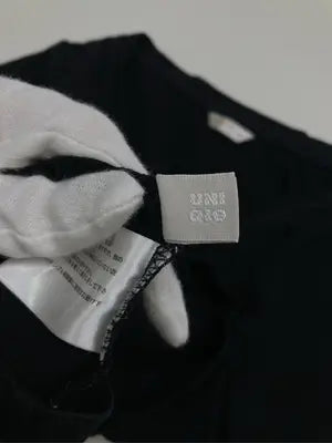 UNIQLO/ユニクロ/Tシャツ/カットソー/トップス/ブラック/M