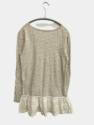 PUAL CE CIN/ピュアルセシン/Tシャツ/カットソー/トップス/ベージュ