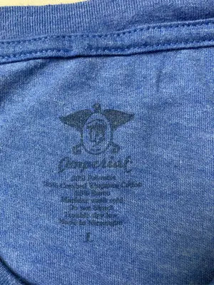 Tシャツ/カットソー/トップス/ブルー/L