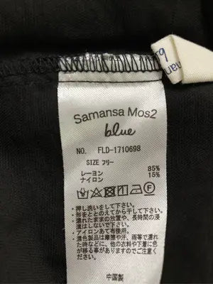 Samansa Mos2｜/サマンサモスモス/シャツ/ブラウス/トップス/ブラック/F