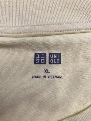 UNIQLO/ユニクロ/Tシャツ/カットソー/トップス/イエロー/XL