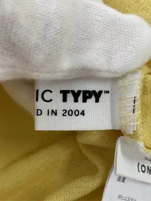 CIAOPANIC TYPY/チャオパニックティピー/Tシャツ/カットソー/トップス/イエロー/ONE
