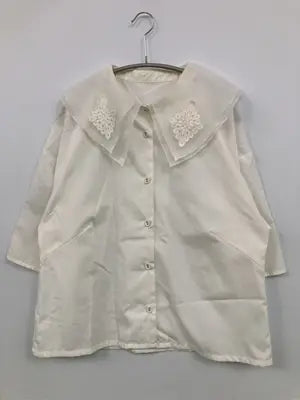 kutir/クティール/シャツ/ブラウス/トップス/ホワイト/F