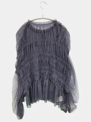 JEANASIS/ジーナシス/シャツ/ブラウス/トップス/ブラック/F