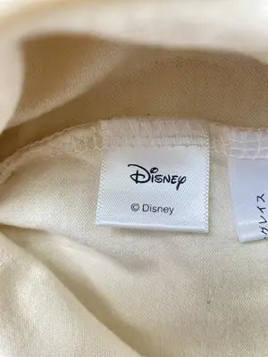 Disney/ディズニー/Tシャツ/カットソー/トップス/アイボリー/M