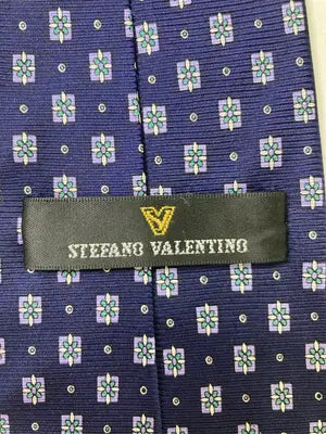 STEFANO VALENTINO/ネクタイ/ファッション雑貨/ネイビー