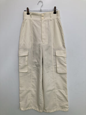 JEANASIS/ジーナシス/カーゴパンツ/パンツ/ホワイト/S