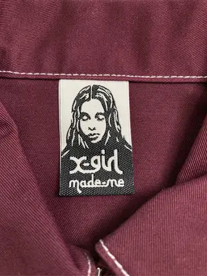 X-GIRL/エックスガール/Tシャツ/カットソー/トップス/レッド/M