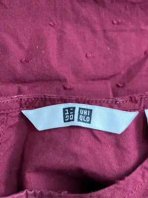 UNIQLO/ユニクロ/シャツ/ブラウス/トップス/レッド/M