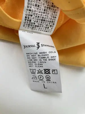 JOURNAL STANDARD/ジャーナルスタンダード/シャツ/ブラウス/トップス/イエロー/L